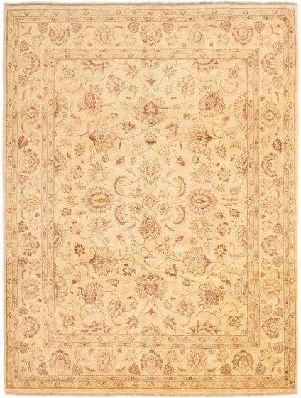 Afghan Chobi Finest 8'2" x 10'5" Hand-knotted Wool Rug 