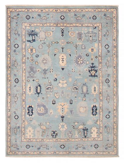Afghan Uzbek Ghazni 4'11" x 6'6" Hand-knotted Wool Rug 
