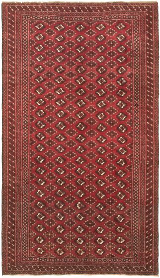 Russia Shiravan Bokhara 5'1" x 9'1" Hand-knotted Wool Rug 