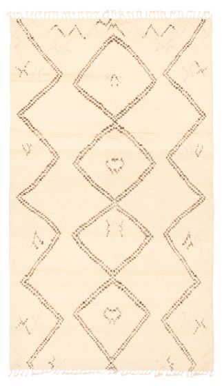 Pakistani Pak Finest Marrakesh 4'11" x 8'5" Hand-knotted Wool Rug 