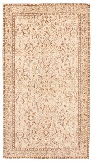 Tapis antalya vintage 3'10" x 6'11" en laine