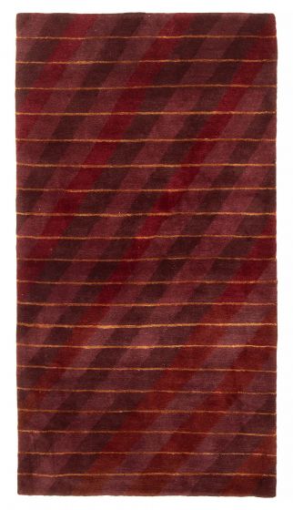 Nepal Opulence 3'0" x 5'8" Hand-knotted Wool Rug 