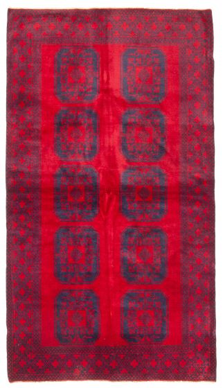 Tapis teimani 3'7" x 6'5" en laine
