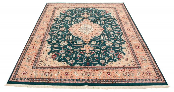 Pakistani Pako Persian 18 Of 20 9'1" x 12'6" Hand-knotted Wool Rug 