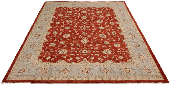 Pakistani Pako Persian 18 Of 20 9'3" x 12'1" Hand-knotted Wool Rug 