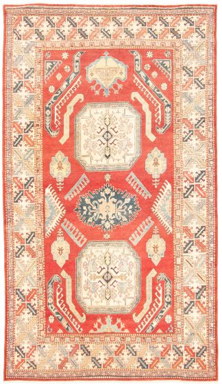 Afghan Finest Ghazni 6'2" x 10'10" Hand-knotted Wool Rug 