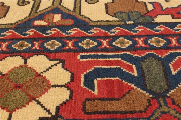 Afghan Finest Kargahi 6'2" x 8'11" Hand-knotted Wool Rug 