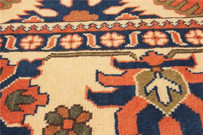 Afghan Finest Kargahi 6'9" x 9'7" Hand-knotted Wool Rug 
