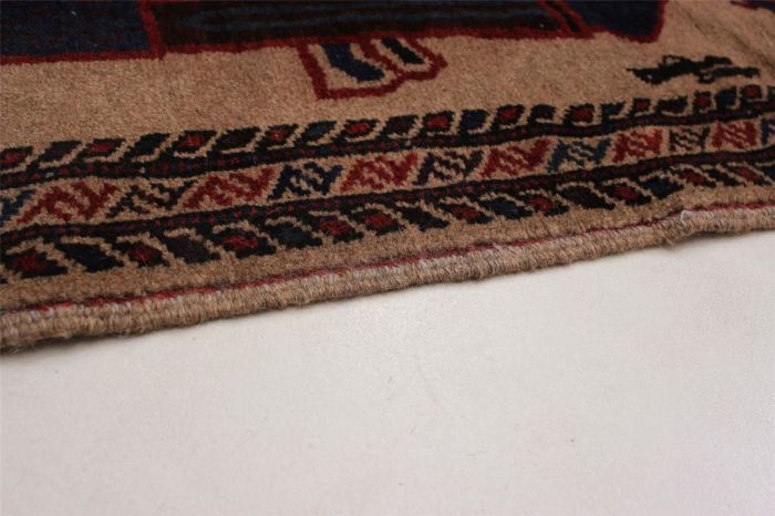 Afghan Rare War 2'9" x 4'8" Hand-knotted Wool Rug 