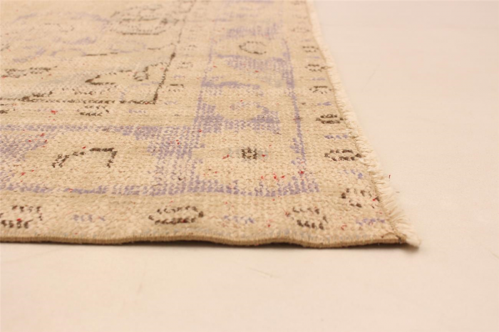 Turkish Antalya Vintage 5'8" x 9'3" Hand-knotted Wool Rug 