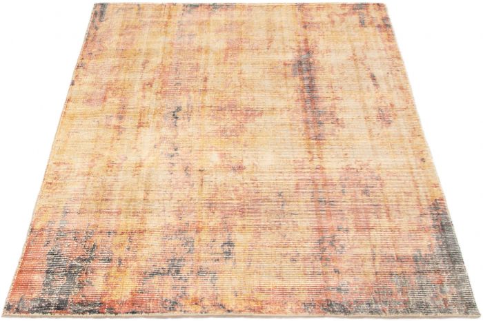 Indian Galleria 5'2" x 7'2" Hand Loomed Viscose Rug 