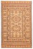 Afghan Shiravan SMK 4'3" x 6'3" Flat-Weave Wool Tapestry Kilim 