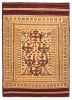 Afghan Shiravan SMK 4'2" x 5'10" Flat-Weave Wool Tapestry Kilim 