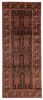 Persian Style 4'0" x 9'10" Hand-knotted Wool Runner Rug 