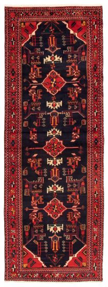 Persian Style 3'3" x 9'4" Hand-knotted Wool Rug 