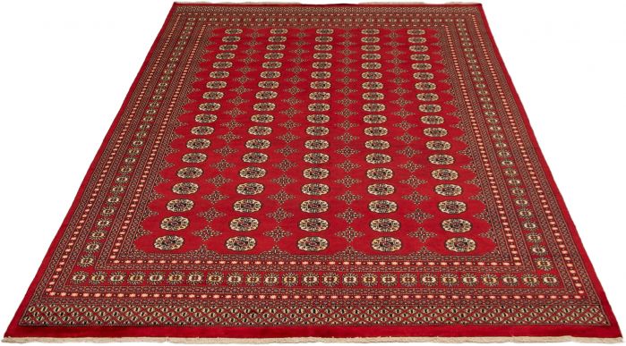Tapis peshawar bokhara 9'1" x 12'6" en laine