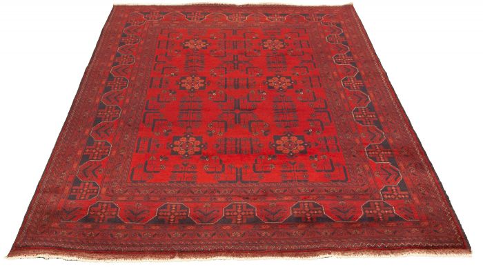 Afghan Finest Khal Mohammadi 5'10" x 7'6" Hand-knotted Wool Rug 