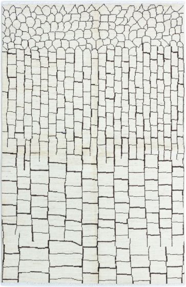 Tapis shalimar 5'9" x 9'0" en laine