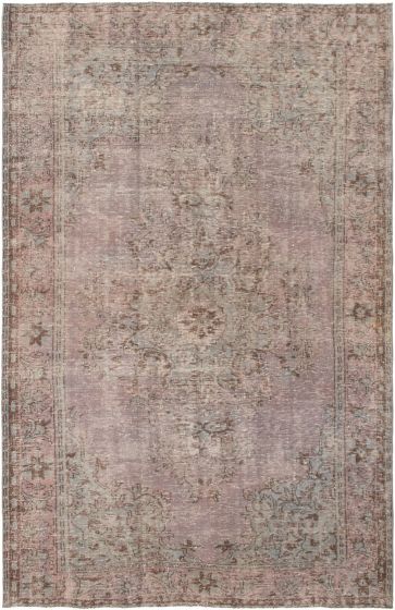 Turkish Color Transition 6'2" x 10'2" Hand-knotted Wool Rug 