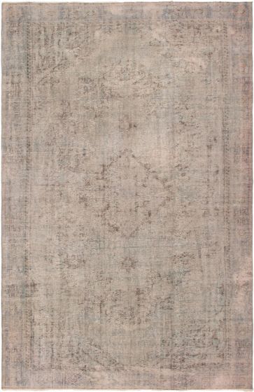 Turkish Color Transition 5'9" x 9'11" Hand-knotted Wool Rug 
