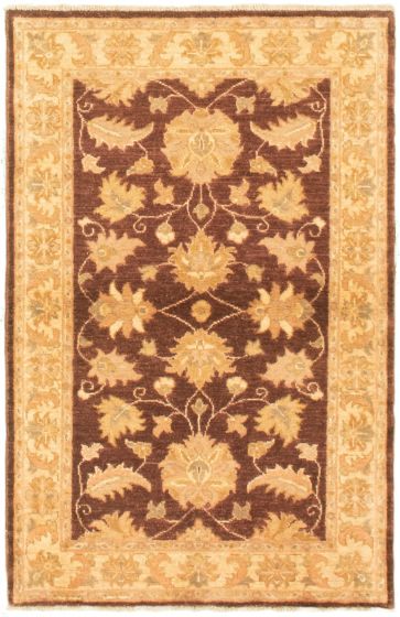 Afghan Chobi Finest 3'3" x 5'0" Hand-knotted Wool Rug 