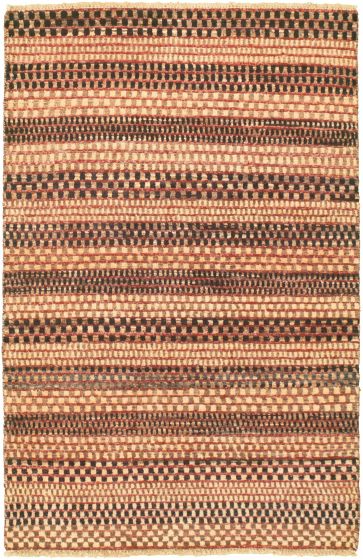 Pakistani Peshawar Ziegler 3'2" x 4'10" Hand-knotted Wool Rug 