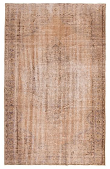 Turkish Melis Vintage 6'2" x 9'9" Hand-knotted Wool Rug 