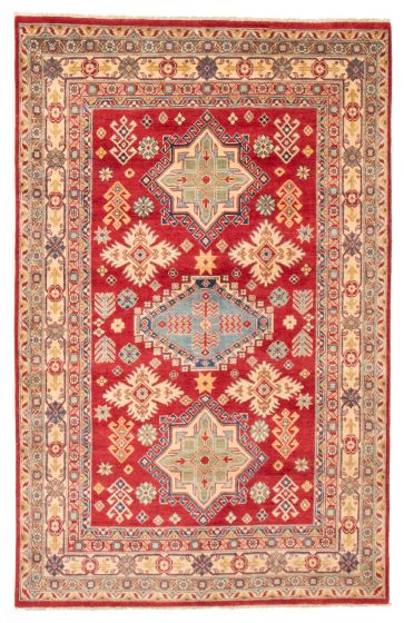 Afghan Finest Ghazni 5'9" x 8'10" Hand-knotted Wool Rug 