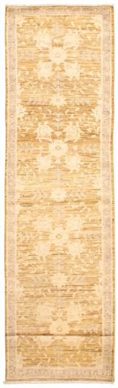 Pakistani 18 Of 20 Pak Finest Oushak 2'7" x 11'9" Hand-knotted Wool Rug 