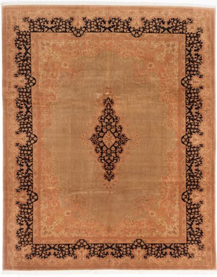 Turkish Kayseri 8'0" x 10'0" Hand-knotted Wool Rug 