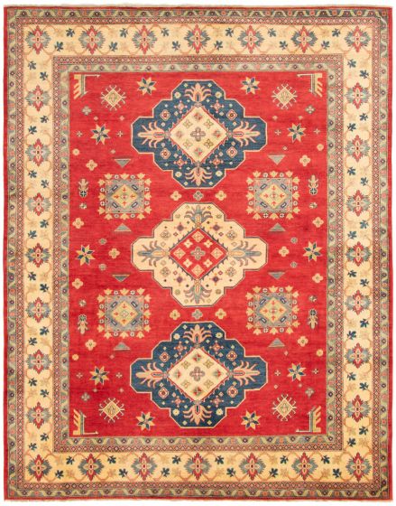 Afghan Finest Ghazni 8'11" x 11'4" Hand-knotted Wool Rug 