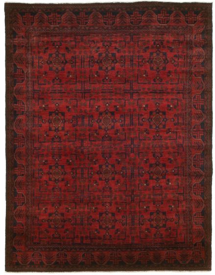 Afghan Finest Khal Mohammadi 5'10" x 7'7" Hand-knotted Wool Rug 