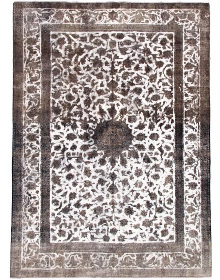 Tapis surteint coloré 9'10" x 13'4" en laine