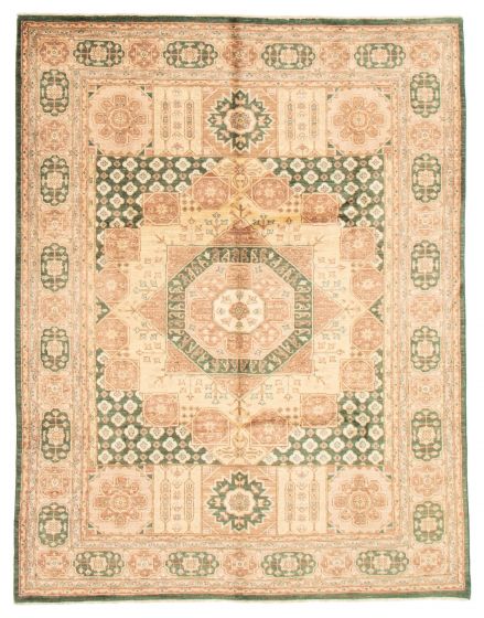 Indian Mamluk 7'11" x 10'0" Hand-knotted Wool Rug 