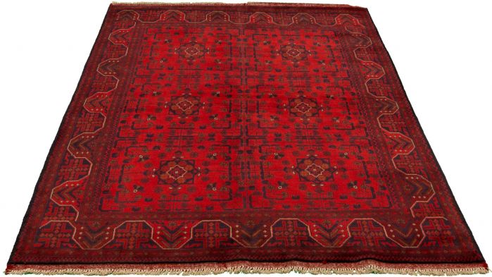 Afghan Finest Khal Mohammadi 5'0" x 6'4" Hand-knotted Wool Rug 