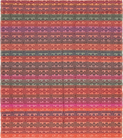 Kilim ottoman kashkoli 5'9" x 13'1" en laine