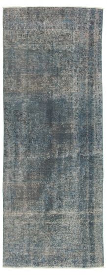 Turkish Color Transition 4'7" x 12'0" Hand-knotted Wool Rug 