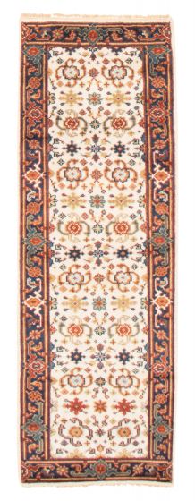Indian Serapi Heritage 2'6" x 7'11" Hand-knotted Wool Rug 