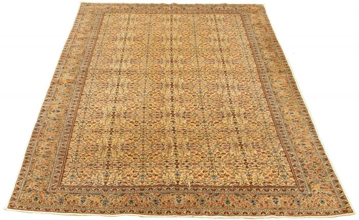 Turkish Kayseri Vintage 6'3" x 9'6" Hand-knotted Wool Rug 