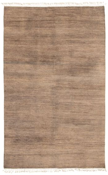 Pakistani Pak Finest Gabbeh 5'0" x 7'10" Hand-knotted Wool Rug 