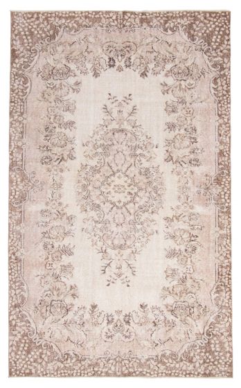 Turkish Antalya Vintage 5'3" x 8'7" Hand-knotted Wool Rug 
