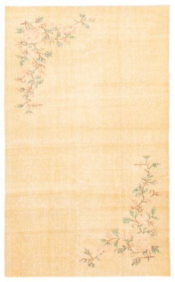 Turkish Color Transition 3'9" x 6'8" Hand-knotted Wool Rug 