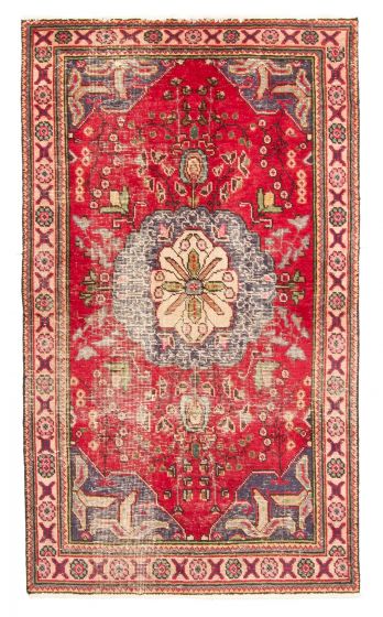 Persian Style 3'0" x 5'2" Hand-knotted Wool Rug 