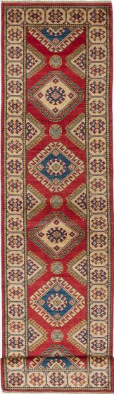 Afghan Finest Ghazni 2'7" x 11'0" Hand-knotted Wool Rug 
