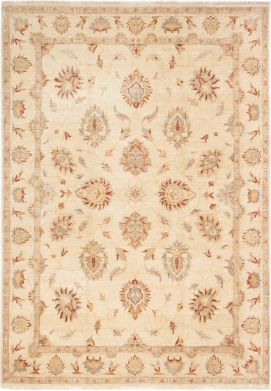Indian Chobi Twisted 9'5" x 12'4" Hand-knotted Wool Rug 