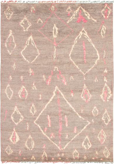 Pakistani Marrakech 8'11" x 12'6" Hand-knotted Wool Rug 