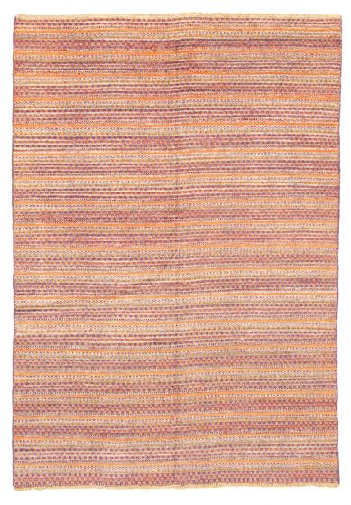 Pakistani Finest Peshawar Ziegler 5'4" x 7'11" Hand-knotted Wool Rug 
