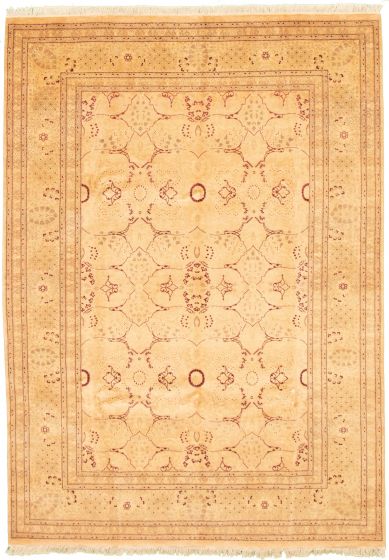 Pakistani Pako Persian 18 Of 20 6'1" x 8'7" Hand-knotted Wool Rug 