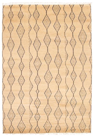 Pakistani Pak Finest Marrakesh 9'0" x 12'7" Hand-knotted Wool Rug 