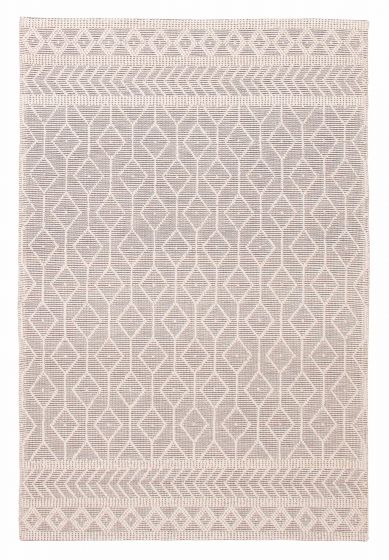 Indian Sienna 6'0" x 9'0" Braid weave Wool Rug 